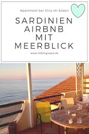Sardinien Urlaub Airbnb Apartment Direkt Am Meer Bei Chia Im S 252 Den Der Insel Sardinien Urlaub Sardinien Urlaub Italien Meer