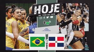 O brasil saiu na frente ao vencer o primeiro set por 28 a 26. Brasil X Republica Dominicana Ao Vivo Liga Das Nacoes Volei Feminino Torcida Web Youtube