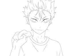 Anime haikyu!!, haikyuu, fictional character, cartoon, desktop wallpaper png. Coloring Pages Haikyuu Print For Free Wonder Day Coloring Home In 2021 Haikyuu Coloring Pages Coloring Pages Anime Coloring Pages Haikyuu
