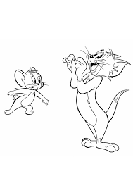 Many people say if these coloring pages can be a present for the kids. Coloring Pages Tom And Jerry Coloring Page For Kids