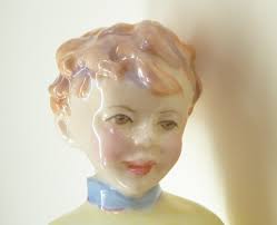 Royal Worcester Figurine OCTOBER. Modelled by Freda Doughty. No. 3417.