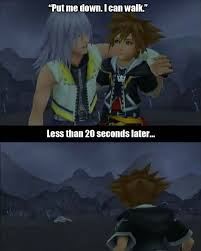 Ahh Riku You Clutz Lol Riku Kingdom Hearts Kingdom Hearts Funny Kingdom Hearts Art