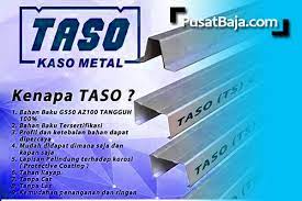 Nikmati juga pengalaman menyenangkan & lebih hemat untuk berbelanja reng baja ringan dengan bebas ongkir hingga fitur cicilan 0% dari. Harga Baja Ringan Taso Per Batang April 2021 Pusatbaja Com