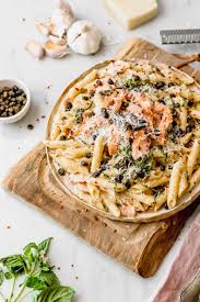 Salmon Pasta With Fried Capers Cravings Journal Recipe Salmon Pasta Salmon Pasta Recipes Fried Capers