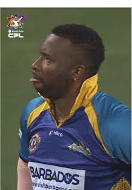 Handre Pollard Playing Cricket