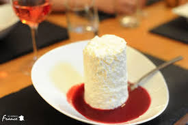 The Cremet D Anjou Is Angers Traditional Dessert It Is Made With Whipped Cream Egg Whites And Powder Sugar The Entire Dish Is The Desserts Food French Food