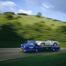 Gentlemen Drivers On Instagram Mach Schnell Mercedes Benz W196 Streamliner In A Renntransporter Blaue Wunder Mercedes Benz Mercedes Mercedes Benz Cars