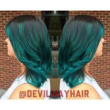 Deep Sea Teal With A Dark Shadow Root Green Teal Ombre Hair Dark Teal Hair Teal Hair Teal Ombre Hair