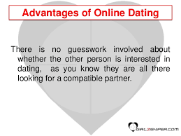 Everyone is shopping, running business, and even dating online. Dating Tips For Men Advantages Of Online Dating