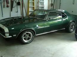 Image result for British Green 1968 Camaro