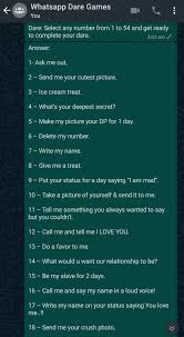 Maybe you would like to learn more about one of these? Whatsapp Dare Games 2021 Play Truth Or Dare Online