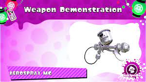 May 29, 2015 · you'll unlock blueprints for weapons as you defeat bosses. Aerospray Mg Inkipedia The Splatoon Wiki