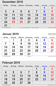 Anda boleh merancang dari sekarang untuk mengurus segala apa yang hendak. Kalender Januar 2019 Als Pdf Vorlagen