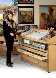 Kate Palmer Taboret Cheap Joe S Art Stuff Art Studio Design Art Studio Space Painting Studio
