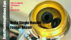 How To Repair A Delta Single Lever Faucet Faucet Repair Delta Faucets Faucet