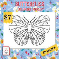 100% free spring coloring pages. Butterfly Color Page Worksheets Teaching Resources Tpt