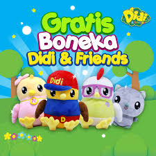 Didi friends bingo 1klass lets go qoki 0559141037 ladi6 slow ride 101 deadmau5 strobe 2h r let dem talk admiral browning golden spiral cerulean veins burning with life. Gratis Boneka Didi Friends Didi Friends Indonesia ÙÙŠØ³Ø¨ÙˆÙƒ