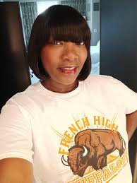 My handsome brother DAVID HILL c/o 82 and of course yours truly c/o 85 and  his wife Dina Hill. Spending time with my family and giving ❤️ away school  supplies for the