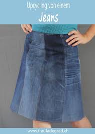 Für den rock braucht man nur den oberen teil. Dieser Rock Ist Ein Tolles Nah Upcycling Projekt Aus Alten Jeans Jeans Alte Jeans Alte Kleider