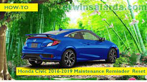 Rotate the key in the ignition to the first position (before it actually starts the engine). How To Reset Engine Oil Life In Honda Civic 2016 2019