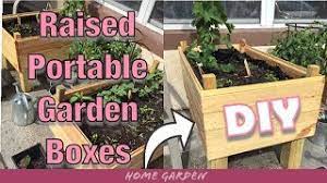 A raised garden bed—essentially a large planting box—is the ultimate problem solver: Diy Raised Portable Garden Bed Planter Boxes Home Garden Plant Tour Youtube