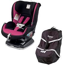 Peg Perego Convertible Car Seat 5 65 Fleur Raspberry Pink With Travel Bag Baby Car Seats Car Seats Best Baby Car Seats
