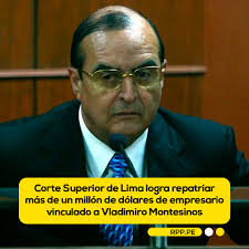 🔴 El dinero se encontraba en una cuenta bancaria en Luxemburgo a nombre de  James Eliot Stone Cohen, un prófugo empresario vinculado a Vladimiro  Montesinos. Más información 👉 https://acortar.link/vTldKm