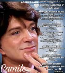 CAMILO: ACOMPÁÑAME" Creado por Amparo Vidal Diaz