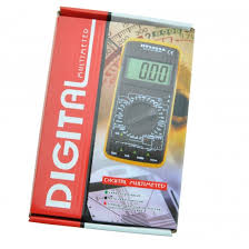 They come in digital and analog versions. Digital Multimeter Dt9205a