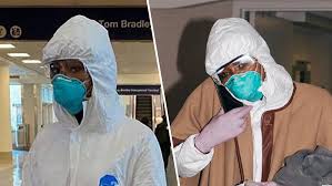 Naomi Campbell Wears A Hazmat Suit To Catch A Flight Amid Coronavirus Outbreak London Evening Standard