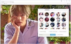 Pretty cool in my opinion. Kim Taehyung V Hd Wallpaper Bts New Tab Hd Wallpapers Backgrounds