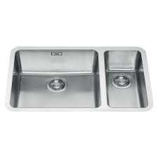 This allows you to swipe food particles directly off the counter and into the sink. 1 5 Bowl Undermount Kitchen Sinks Howdens