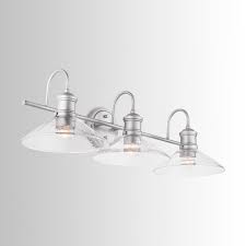 Farmhouse bathroom vanity light, 4 light rust gray rustic bathroom wall farmhouse bathroom vanity light: Breakwater Bay 3 Light Dimmable Vanity Light Reviews Wayfair