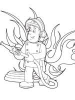 Coloriages sam le pompier a imprimer fr hellokids com. Dessin A Colorier Bateau De Sam Le Pompier