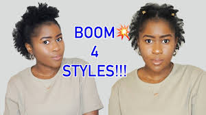 Check spelling or type a new query. 4 Easy Hair Styles For Short 4c Hair