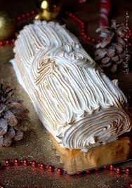 Buche De Noel Mascarpone Lemon Curd Meringuee Recette Buche De Noel Au Mascarpone Buche De Noel Recette Dessert Noel