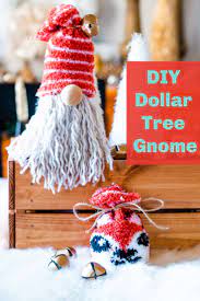 Diy Dollar Tree Gnome For Christmas Diy Christmas Decorations Dollar Store Dollar Store Christmas Crafts Dollar Store Christmas