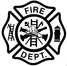 Black And White Fire Station Fire Department Clipart Cross Coloring Page Firefighter Firefighter Symbol