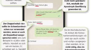 Das wörtchen das gebrauchst du, wenn es sich um einen bestimmten artikel, ein demonstrativpronomen oder ein relativpronomen handelt: Sprache Schwyzerdutsch Oder Schwiizertuutsch Eine Mundart Lektorin Macht Vorschlage