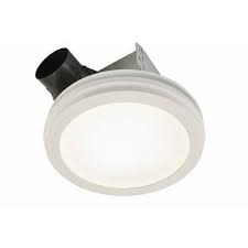 Delta rad80l exhaust bath fan with light and heater. Integrated Led Bathroom Exhaust Fans Bath The Home Depot