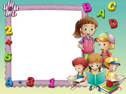 School Png Frame Decoracao De Painel Escolar Capas Para Encadernacao Escolar Decoracao Escola