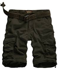 Match Men S Twill Comfort Cargo Short Without Belt S3612 Label Size 2xl 36 Us 34 Army Green Cargo Shorts Men Cargo Shorts Best Shorts For Men