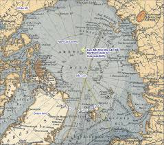 La distance qui sépare le pole nord géographique à la position 84,4°n est de 5,6°. Pole Sud D Inaccessibilite