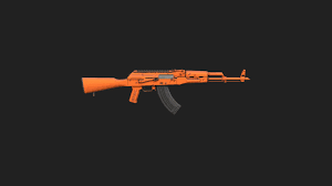 Pubg Rugged Orange Akm 3d Model By Skin Tracker Stairwave 7f78d28