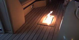 Floating fire pontoon/ portable fire pit. Pontoon Fire Pit Tables Alternatives And Tips Pontooners