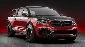 Rustic open plan kitchen with leather stools. Mercedes Benz X Class With Matching Trailer Is What Every Cyclist Dreams About Mercedes Benz Worldwide