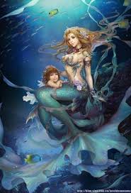30 Mind Blowing Examples Of Mermaid Art Cuded Fantasy Mermaid Fantasy Mermaids Mermaid Art
