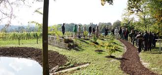 Historischer Aussichtspunkt Wiederhergestellt Hohenheimer Garten