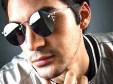 John Varvatos Blue Sunglasses for Men for sale