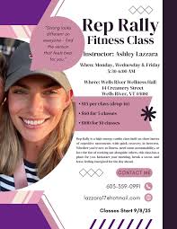 water workout class at wells township community pool